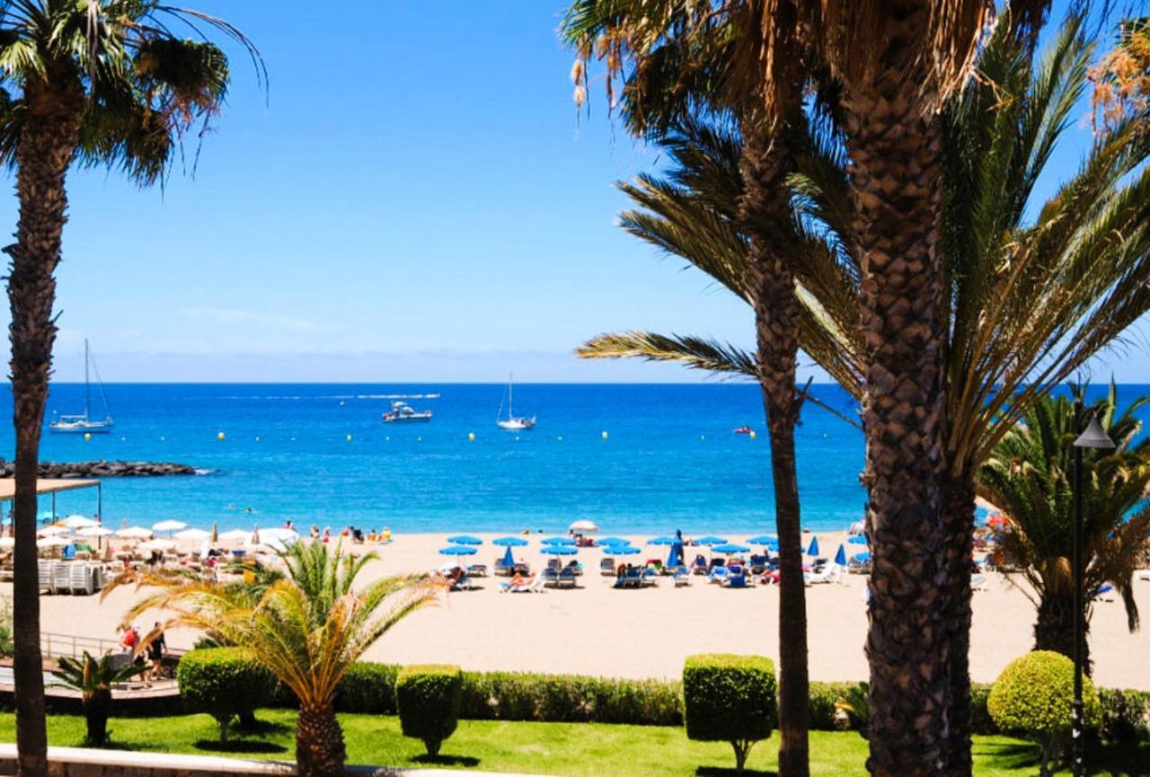 Luxory Dreamy Sunset, Seafront, Direct Access To The Promenade,Wifi,Pool,Free Parking Apartman Los Cristianos  Kültér fotó