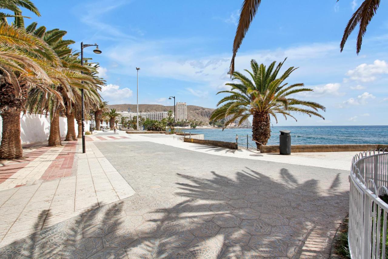 Luxory Dreamy Sunset, Seafront, Direct Access To The Promenade,Wifi,Pool,Free Parking Apartman Los Cristianos  Kültér fotó