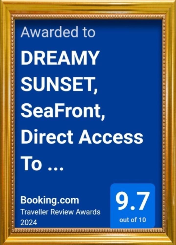 Luxory Dreamy Sunset, Seafront, Direct Access To The Promenade,Wifi,Pool,Free Parking Apartman Los Cristianos  Kültér fotó
